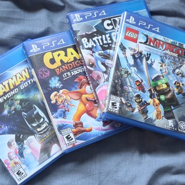 Achat de jeux vidéos 