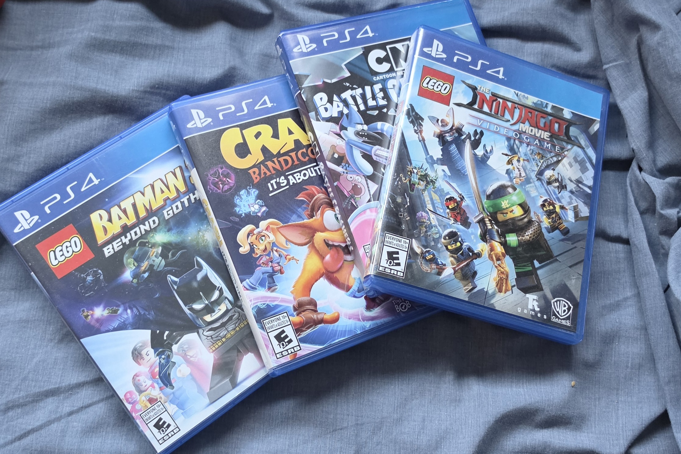 Achat de jeux vidéos 