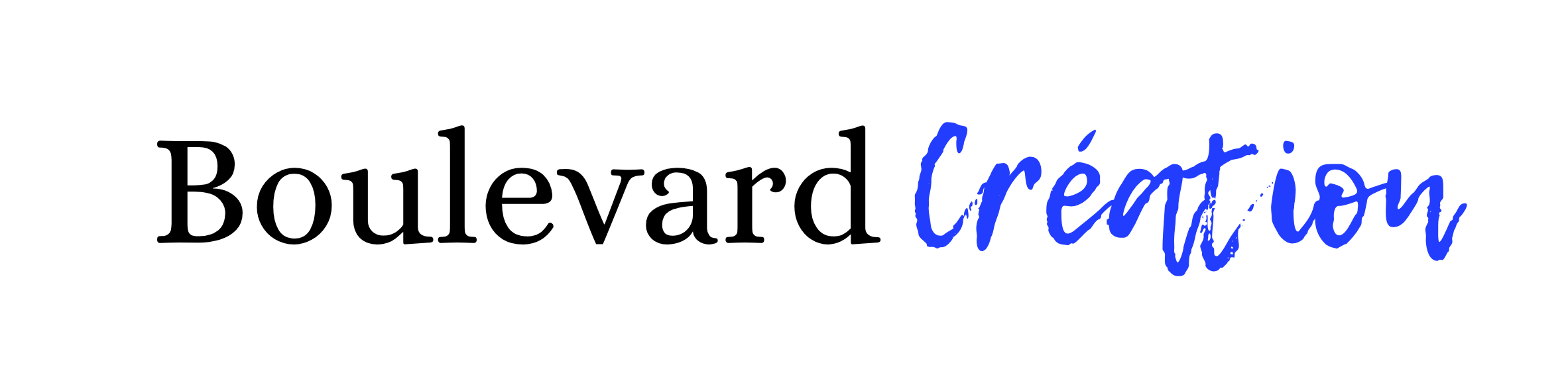 Écriture :  Boulevard Création